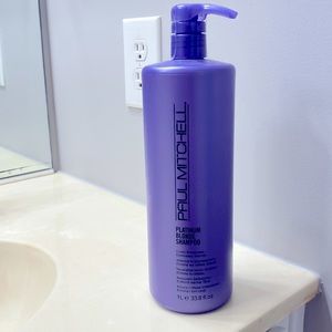 New Paul mitchel platinum blonde shampoo liter